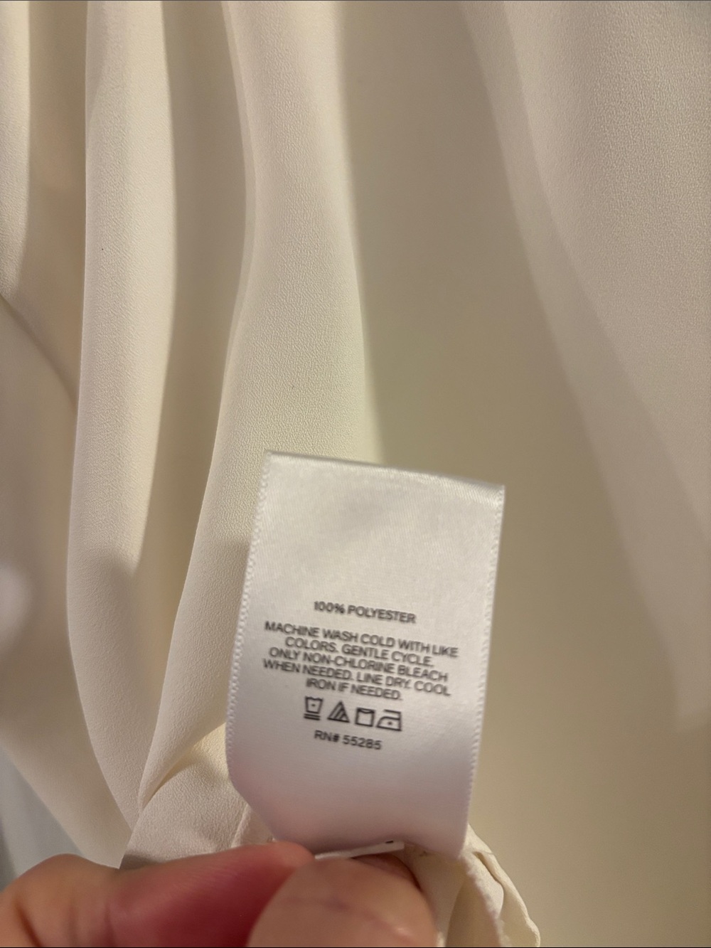 Express Cream Ruffle-Strap Camisole - Picture 4 of 5